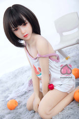 128CM Flat Chest TPE Body+Silicone Head Sex Doll MM100 Sumire