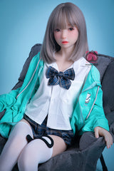 145CM Small Breast TPE Body+Silicone Head Sex Doll MM182 Kanna