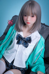 145CM Small Breast TPE Body+Silicone Head Sex Doll MM182 Kanna