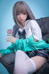 145CM Small Breast TPE Body+Silicone Head Sex Doll MM182 Kanna