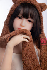 128CM Flat Chest TPE Body+Silicone Head Sex Doll MM086 Suzu